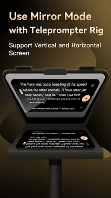 Teleprompter – Video Scripts android App screenshot 1